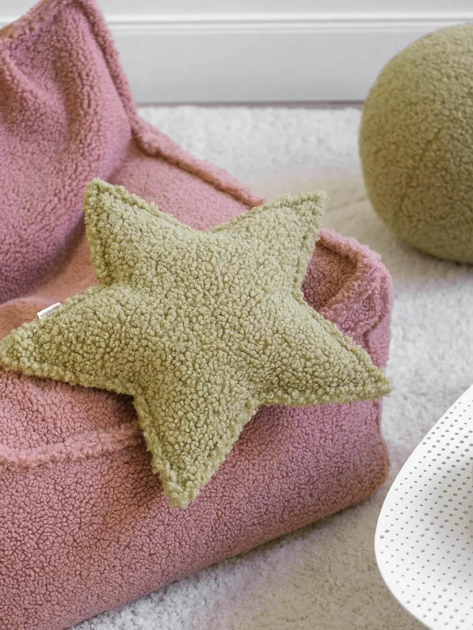 Kinder Wigiwama Teddy-Kuschelkissen Star