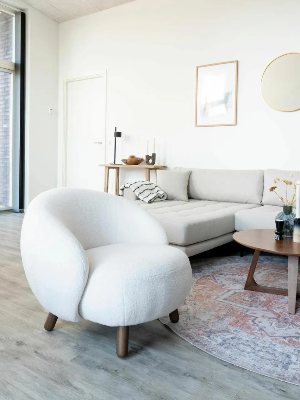 Westwing Teddy-Loungesessel Savona