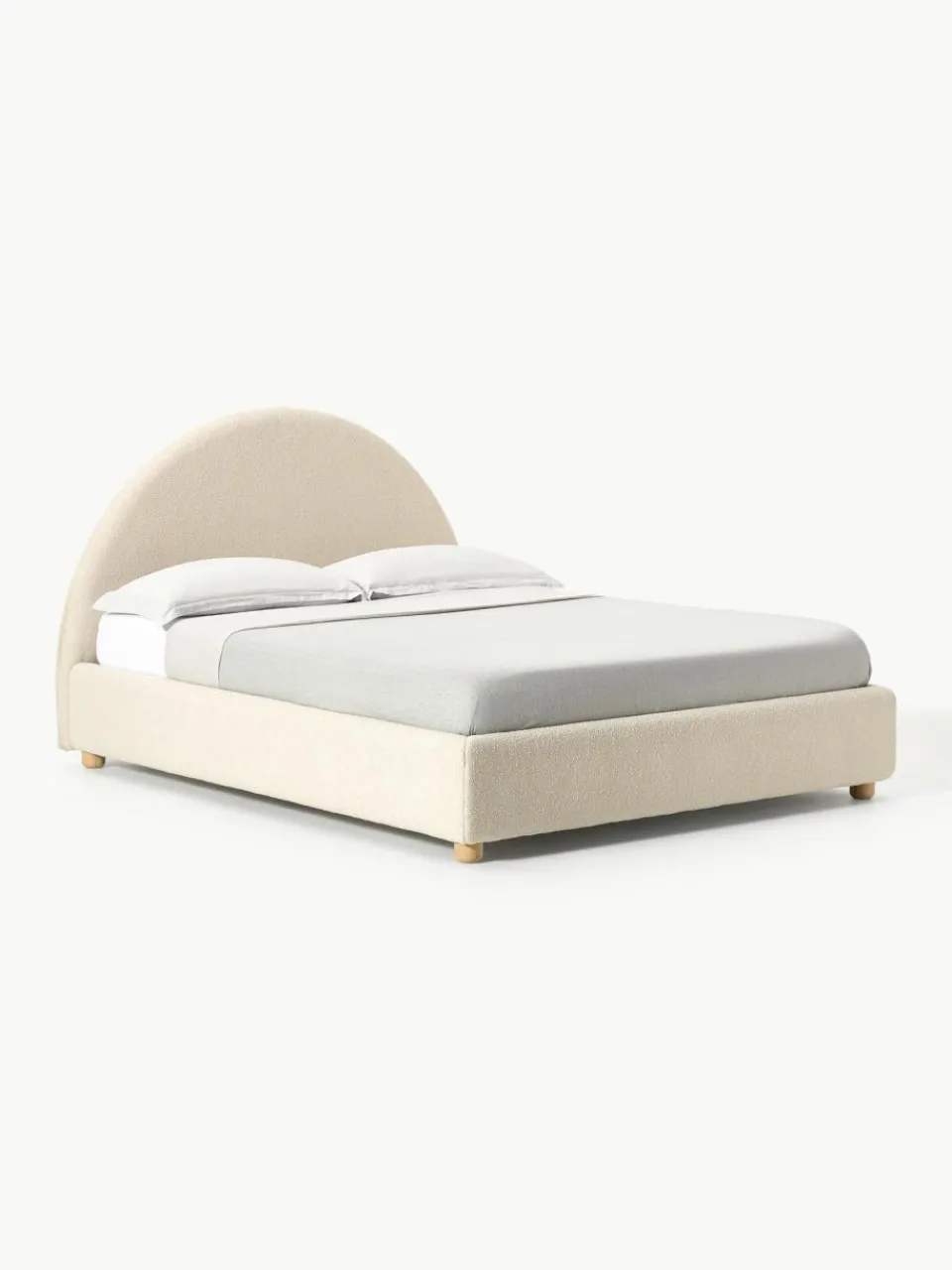 Westwing Collection Teddy-Polsterbett Ebba mit Stauraum