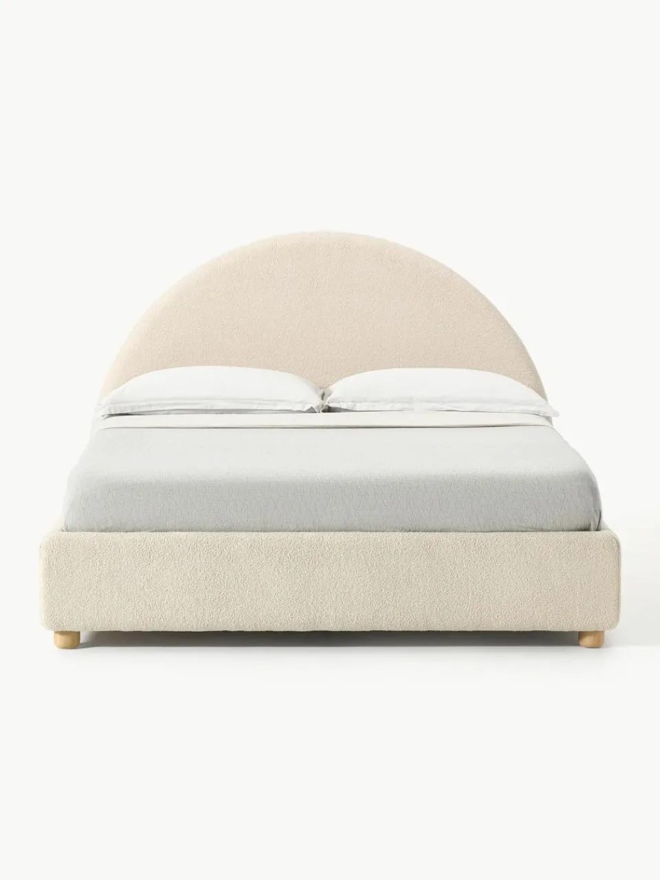 Westwing Collection Teddy-Polsterbett Ebba mit Stauraum