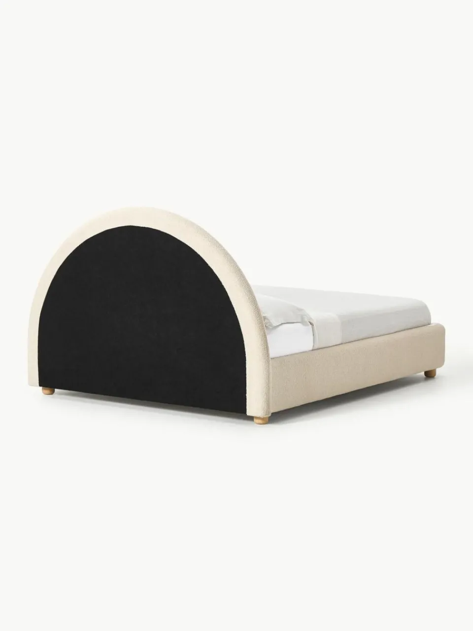 Westwing Collection Teddy-Polsterbett Ebba mit Stauraum