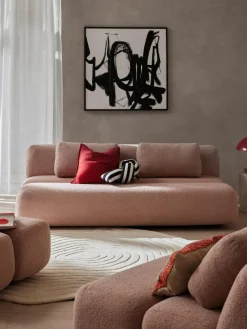 Westwing Collection Teddy-Schlafsofa Caterpillar (3-Sitzer)