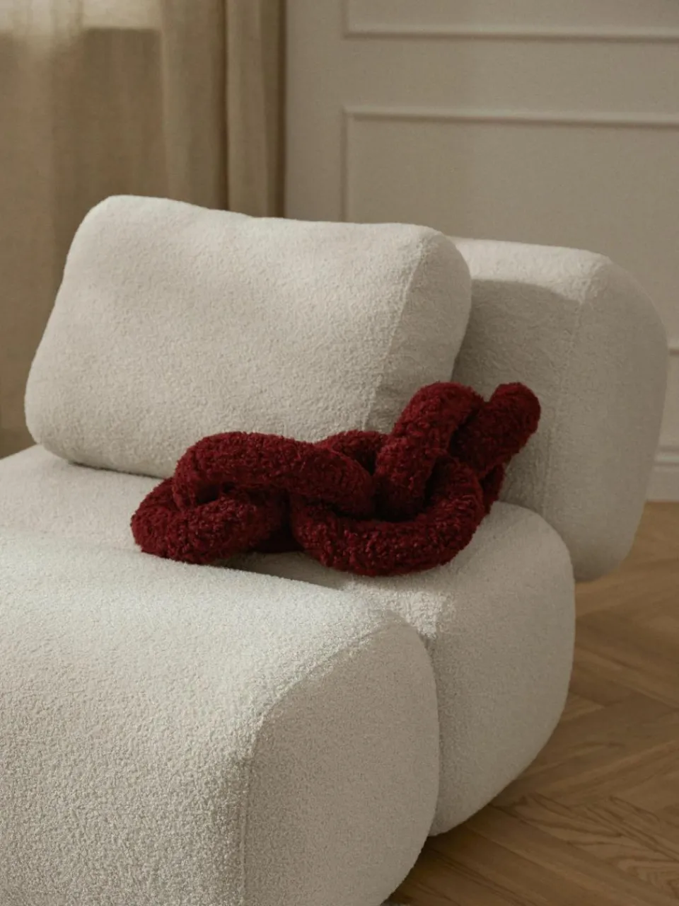 Westwing Collection Teddy-Sessel Caterpillar