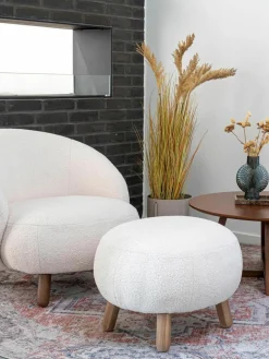 Westwing Teddy-Sofa-Hocker Savona