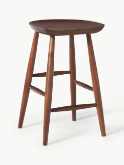 Westwing Collection Thekenhocker Nino aus Mangoholz