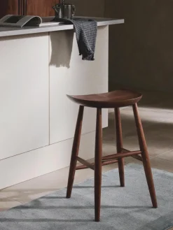 Westwing Collection Thekenhocker Nino aus Mangoholz
