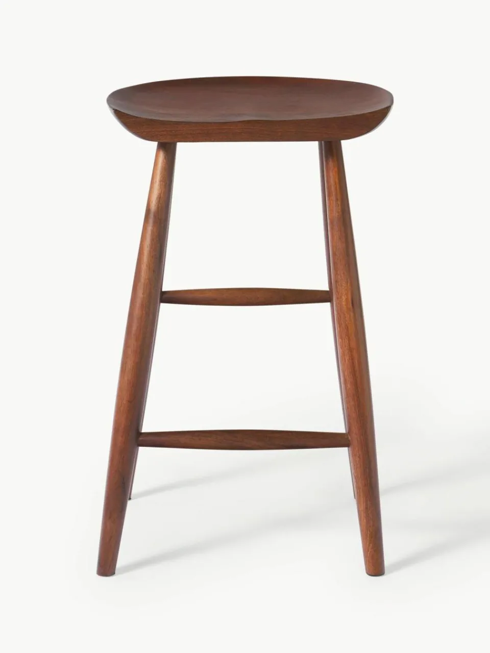 Westwing Collection Thekenhocker Nino aus Mangoholz