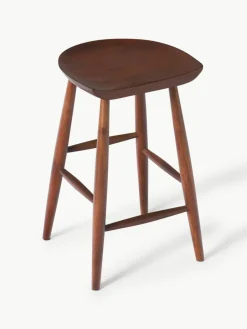 Westwing Collection Thekenhocker Nino aus Mangoholz