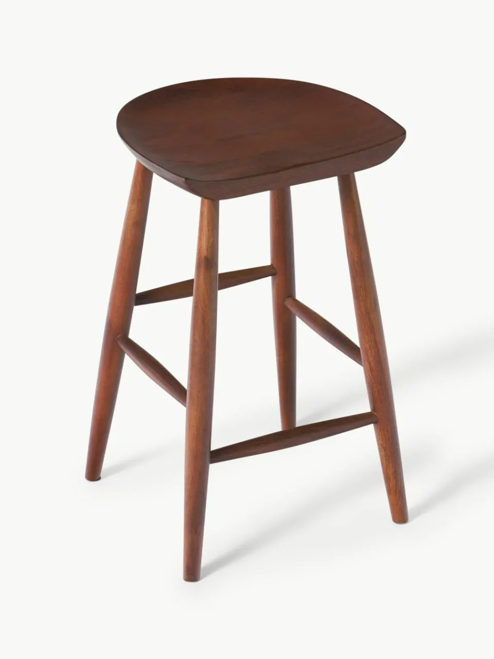 Westwing Collection Thekenhocker Nino aus Mangoholz