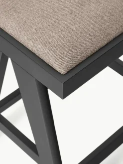 Westwing Collection Thekenhocker Sissi mit Polsterung