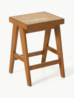 Westwing Collection Thekenhocker Sissi mit Wiener Geflecht