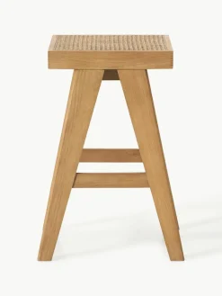 Westwing Collection Thekenhocker Sissi mit Wiener Geflecht