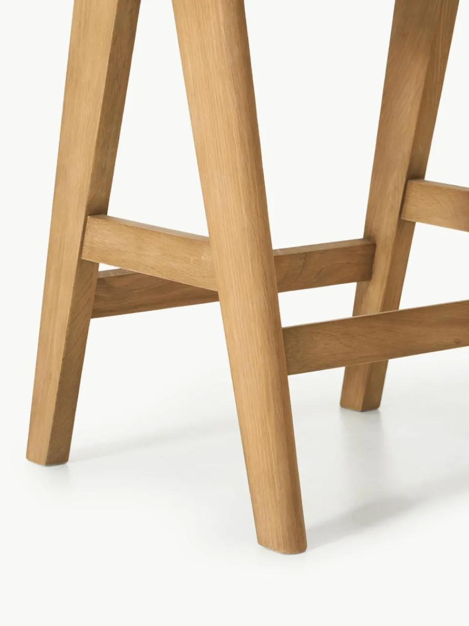 Westwing Collection Thekenhocker Sissi mit Wiener Geflecht