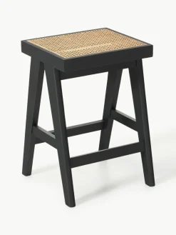 Westwing Collection Thekenhocker Sissi mit Wiener Geflecht