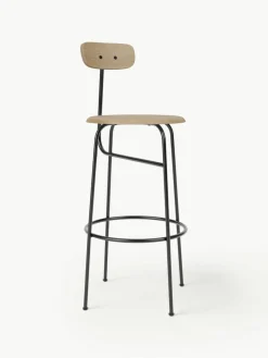 Audo Copenhagen Thekenstuhl Afteroom aus Metall und Holz