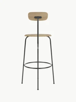 Audo Copenhagen Thekenstuhl Afteroom aus Metall und Holz