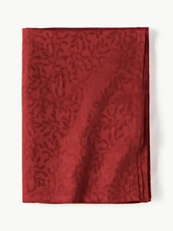 Westwing Collection Tischdecke Hollyn mit winterlichem Motiv