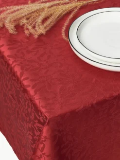 Westwing Collection Tischdecke Hollyn mit winterlichem Motiv