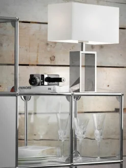 Villeroy & Boch Tischlampe Shanghai in Chrom