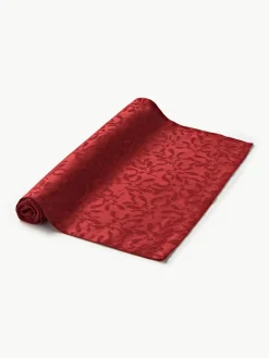 Westwing Collection Tischläufer Hollyn mit winterlichem Motiv