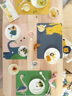 Kinder Asa Selection Tischsets Leo Emma Elefant, 2 Stück