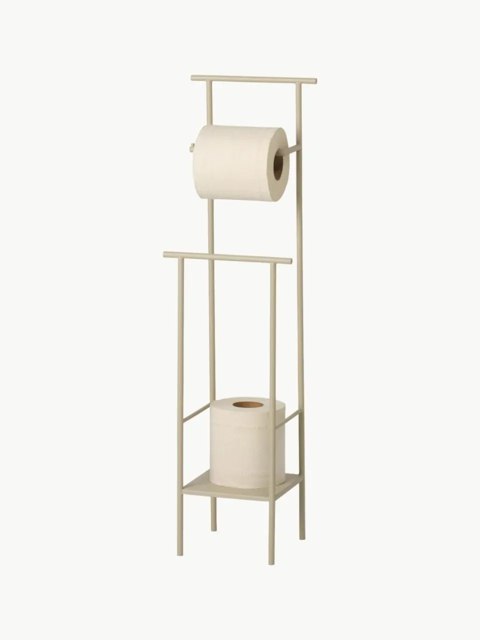 ferm LIVING Toilettenpapierhalter Dora mit Ablage