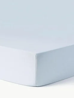 Westwing Collection Topper-Spannbettlaken Airy, gewaschenes Leinen