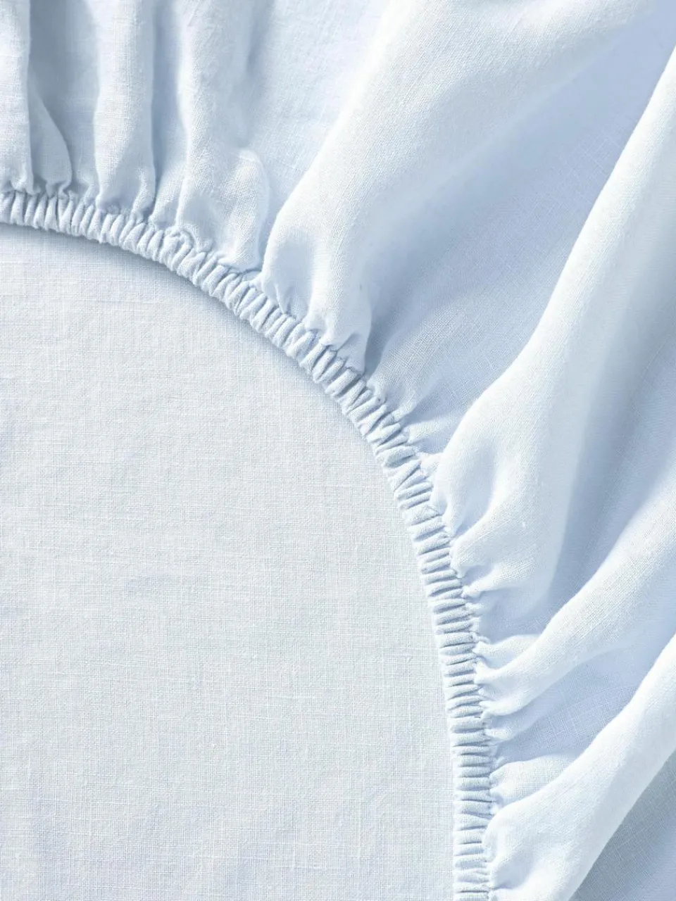 Westwing Collection Topper-Spannbettlaken Airy, gewaschenes Leinen