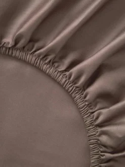 Westwing Collection Topper-Spannbettlaken Comfort, Baumwollsatin