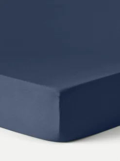 Westwing Collection Topper-Spannbettlaken Comfort, Baumwollsatin