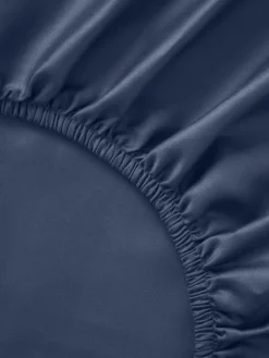 Westwing Collection Topper-Spannbettlaken Comfort, Baumwollsatin