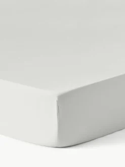 Westwing Collection Topper-Spannbettlaken Comfort, Baumwollsatin