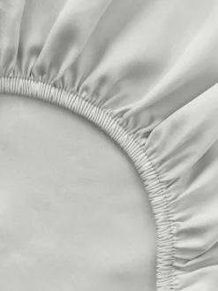Westwing Collection Topper-Spannbettlaken Comfort, Baumwollsatin
