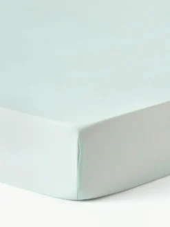 Westwing Collection Topper-Spannbettlaken Comfort, Baumwollsatin