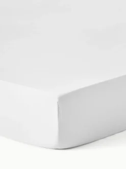 Westwing Collection Topper-Spannbettlaken Comfort, Baumwollsatin
