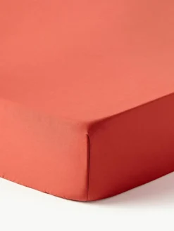 Westwing Collection Topper-Spannbettlaken Comfort, Baumwollsatin
