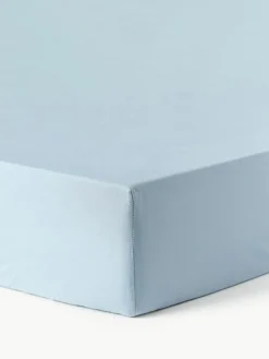 Westwing Collection Topper-Spannbettlaken Elsie, Baumwollperkal