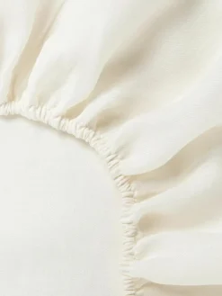 Westwing Collection Topper-Spannbettlaken Linna, Leinen