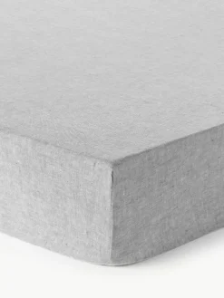 Westwing Collection Topper-Spannbettlaken Linna, Leinen