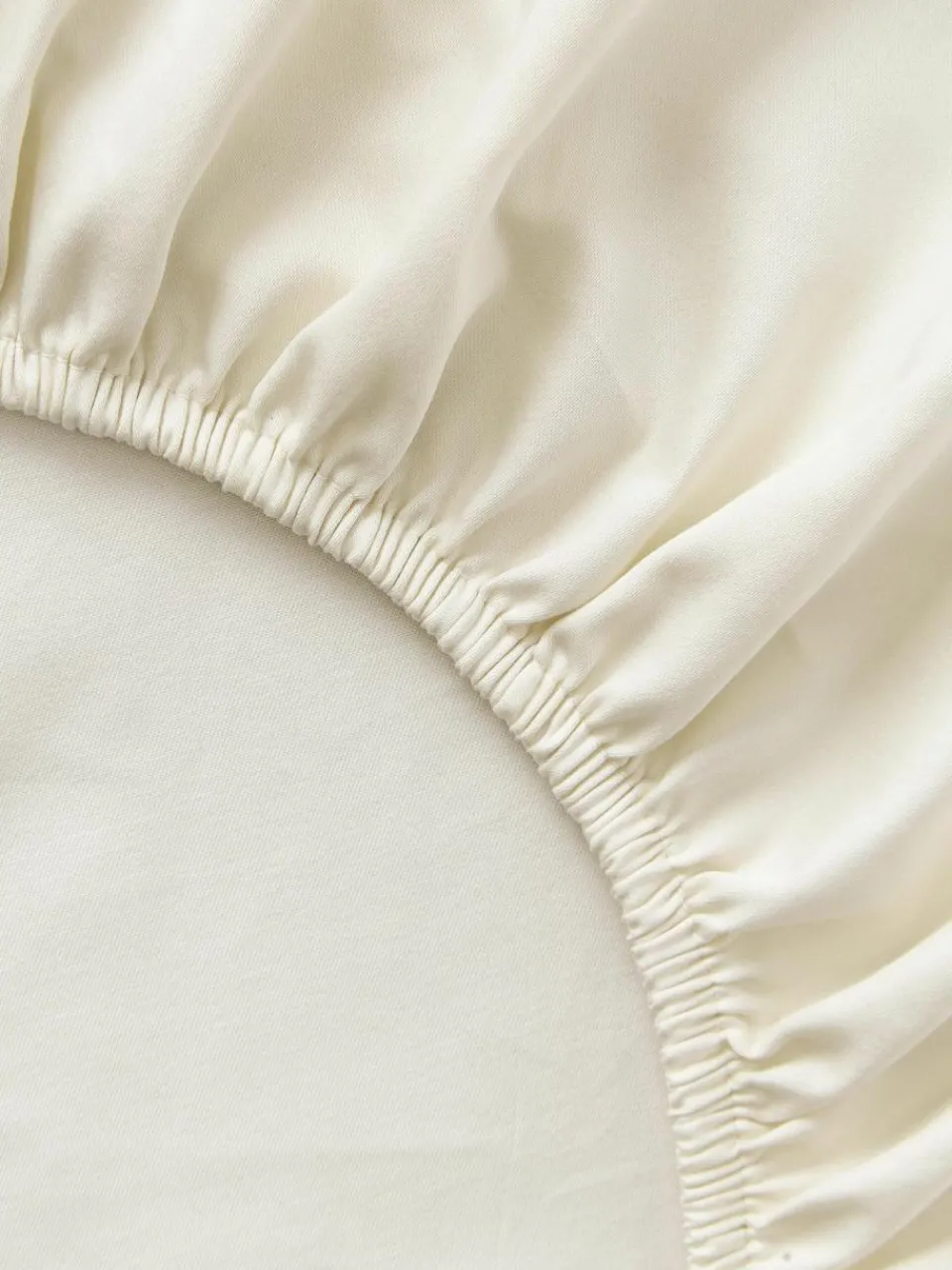 Westwing Collection Topper-Spannbettlaken Premium, Baumwollsatin