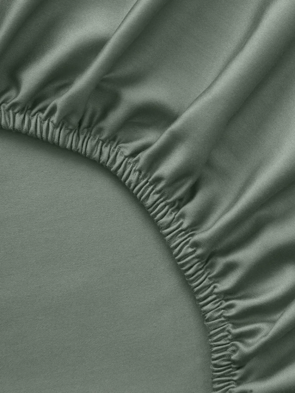 Westwing Collection Topper-Spannbettlaken Premium, Baumwollsatin