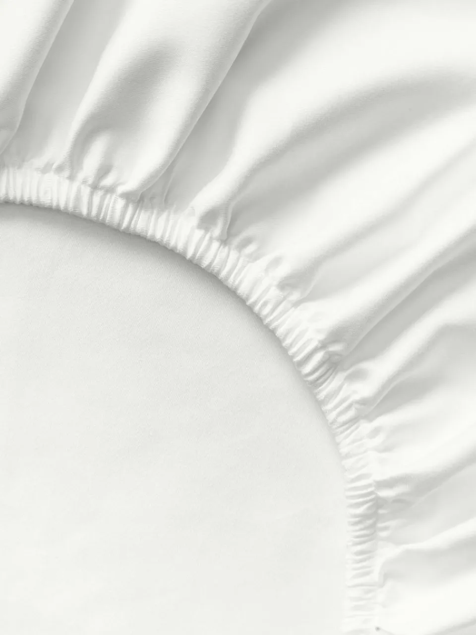 Westwing Collection Topper-Spannbettlaken Premium, Baumwollsatin