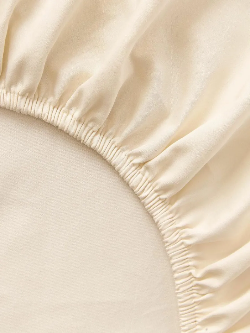 Westwing Collection Topper-Spannbettlaken Premium, Baumwollsatin
