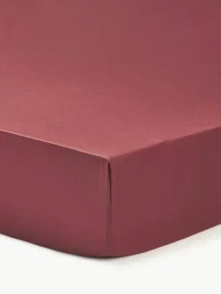 Westwing Collection Topper-Spannbettlaken Premium, Baumwollsatin
