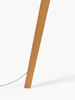 Westwing Collection Tripod Stehlampe Jake aus Massivholz