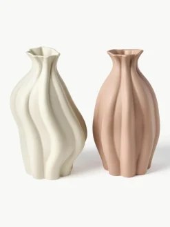 Westwing Collection Vase Blom aus Keramik, H 33 cm