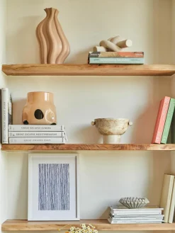 Westwing Collection Vase Blom aus Keramik, H 33 cm