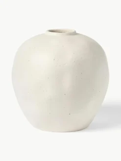 Westwing Collection Vase Bruno aus Steingut, H 26 cm