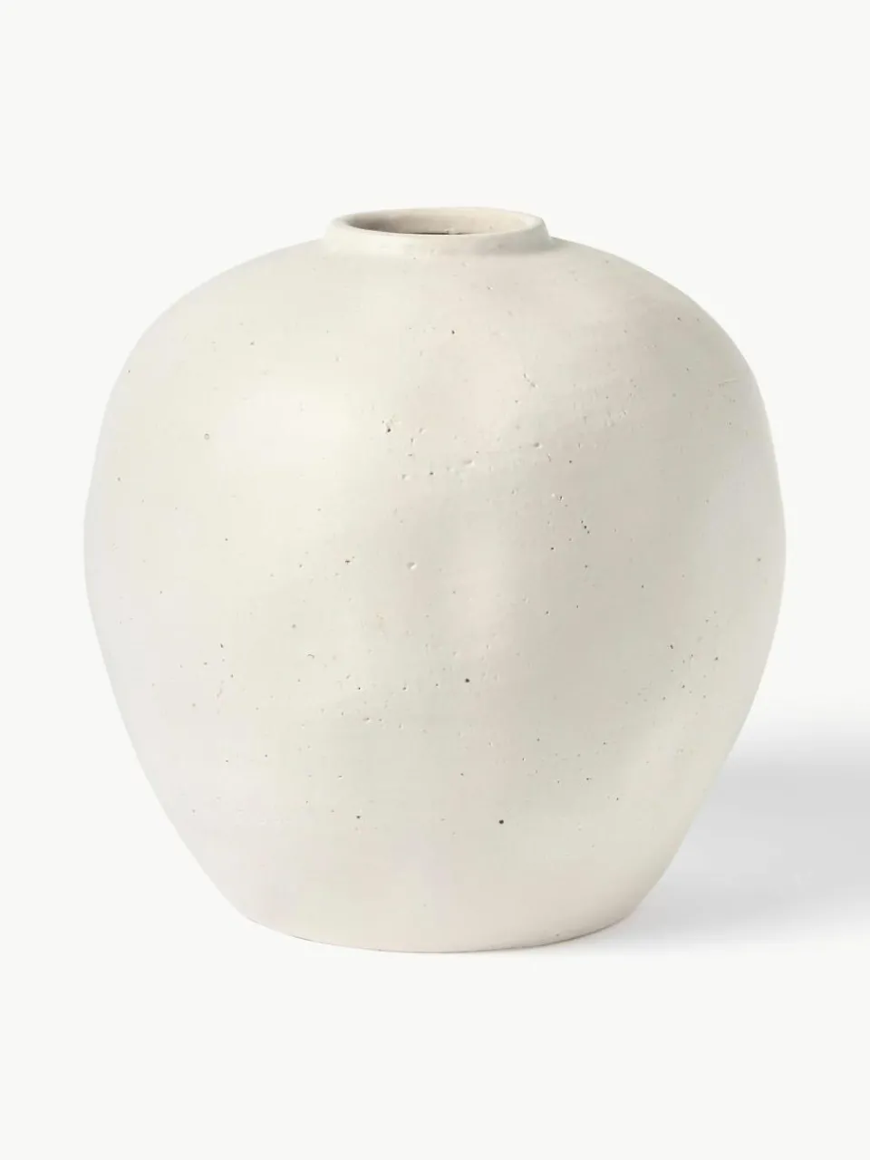 Westwing Collection Vase Bruno aus Steingut, H 26 cm