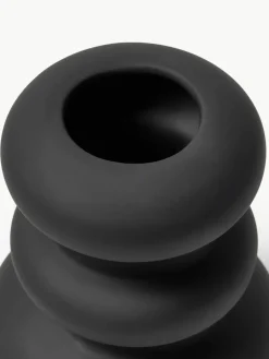 Westwing Collection Vase Cathy aus Steingut, H 24 cm